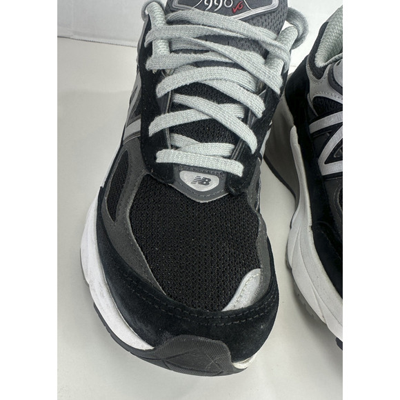 New Balance 990V6 Black Suede Shoes W990BK6 Sneakers Women’s Size 9 B USA Made - Picture 3 of 16